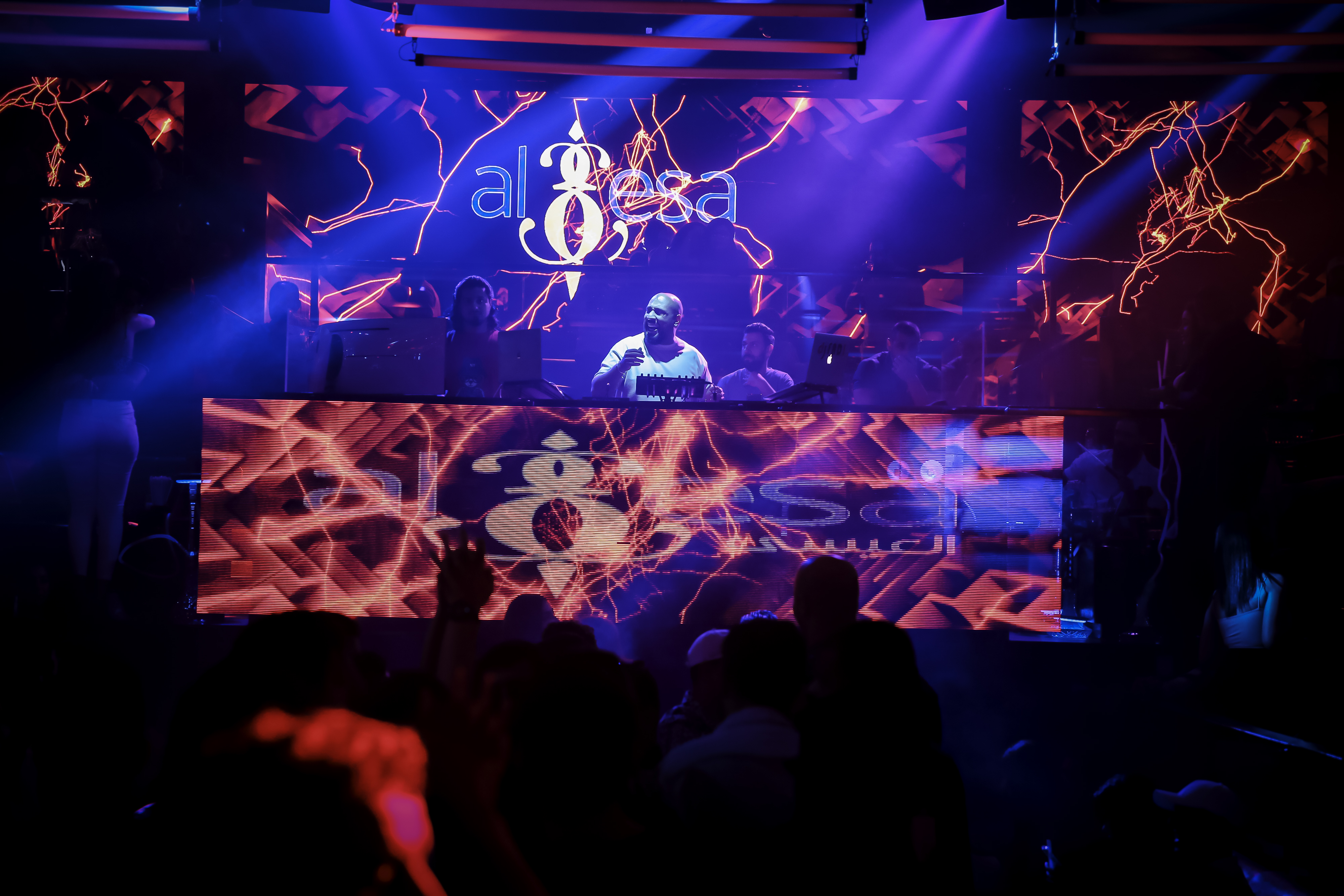 DJ Abdullah Al Issa performing at XO Club Dubai